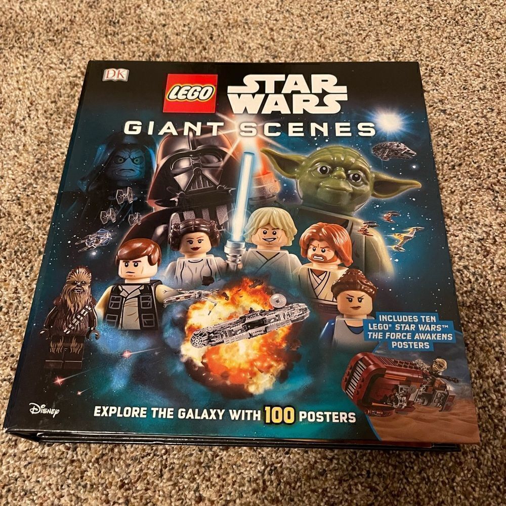 Book of posters and coloring pages. Star Wars. Lego